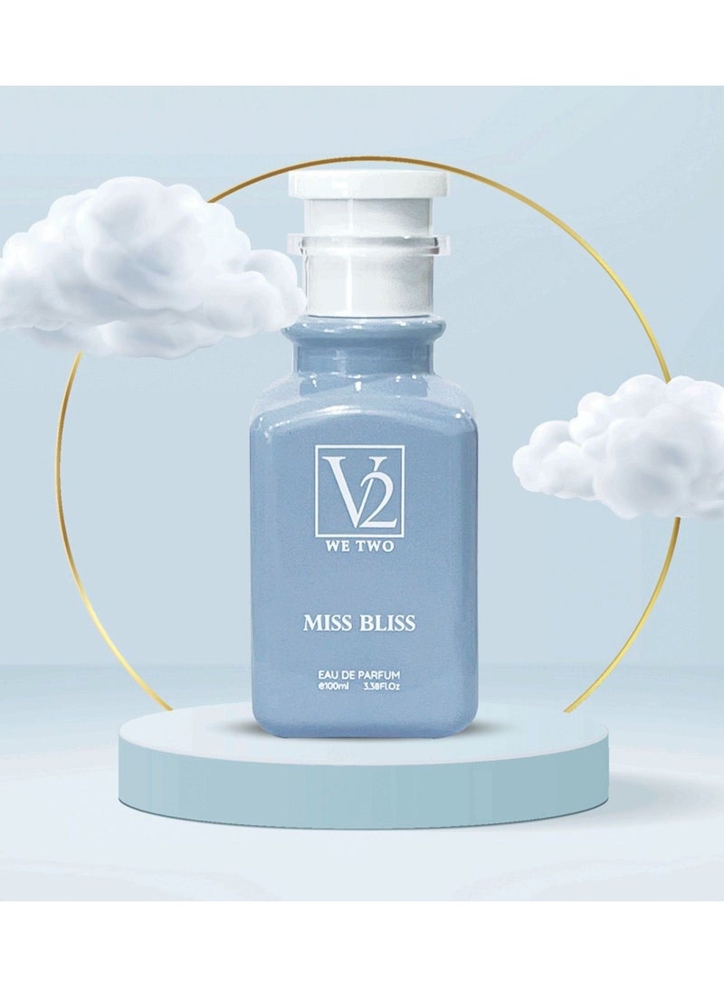 MISS BLISS I V2 I Women I Eau de Parfum I I Perfume for Teens I Perfume for Her I Winter Perfume I Autumn/Winter Collection I Seasonal Perfume I Wedding Perfume I All-day Wear I Long-lasting I Fresh I