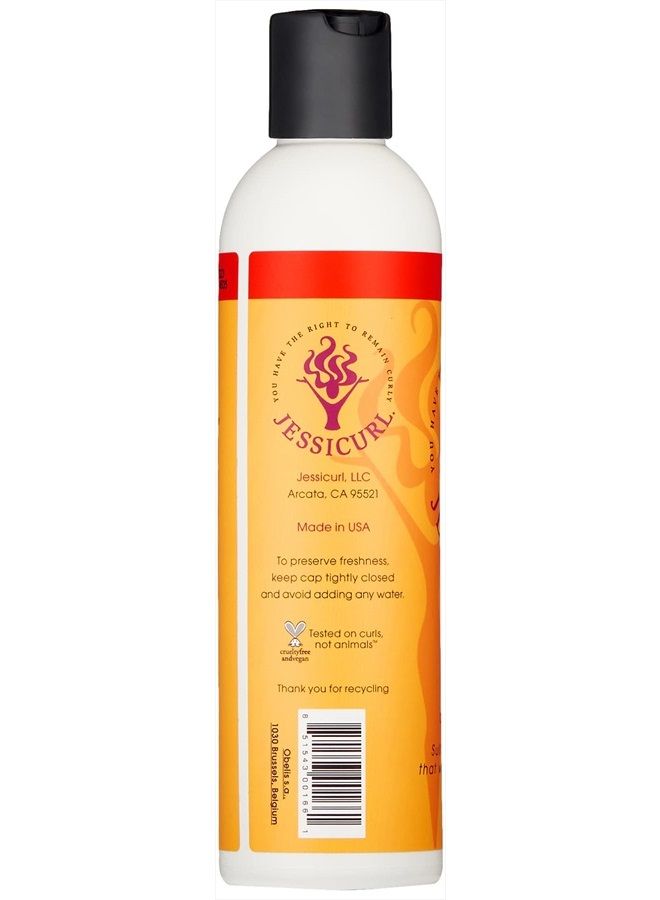 , Gentle Lather Shampoo, Citrus Lavender, 8 Fl oz. Cleansing Curly Hair Shampoo, Vegan, Sulfate Free Shampoo