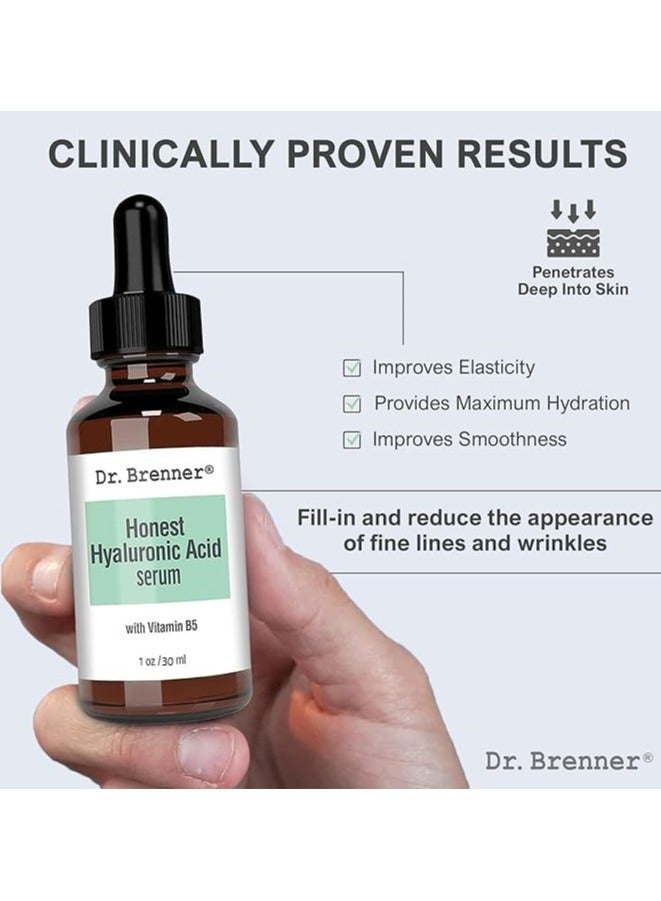 Honest Hyaluronic Acid Serum With Vitamin B5, 1 oz 30 mL