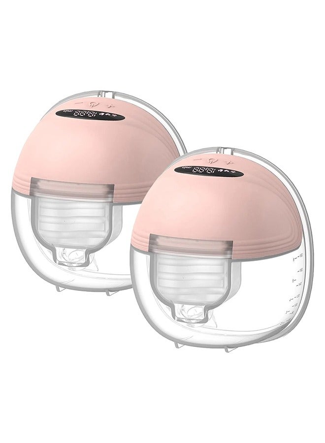 Wearable Electric Double Breast Pump With 3 Modes And 12 Levels