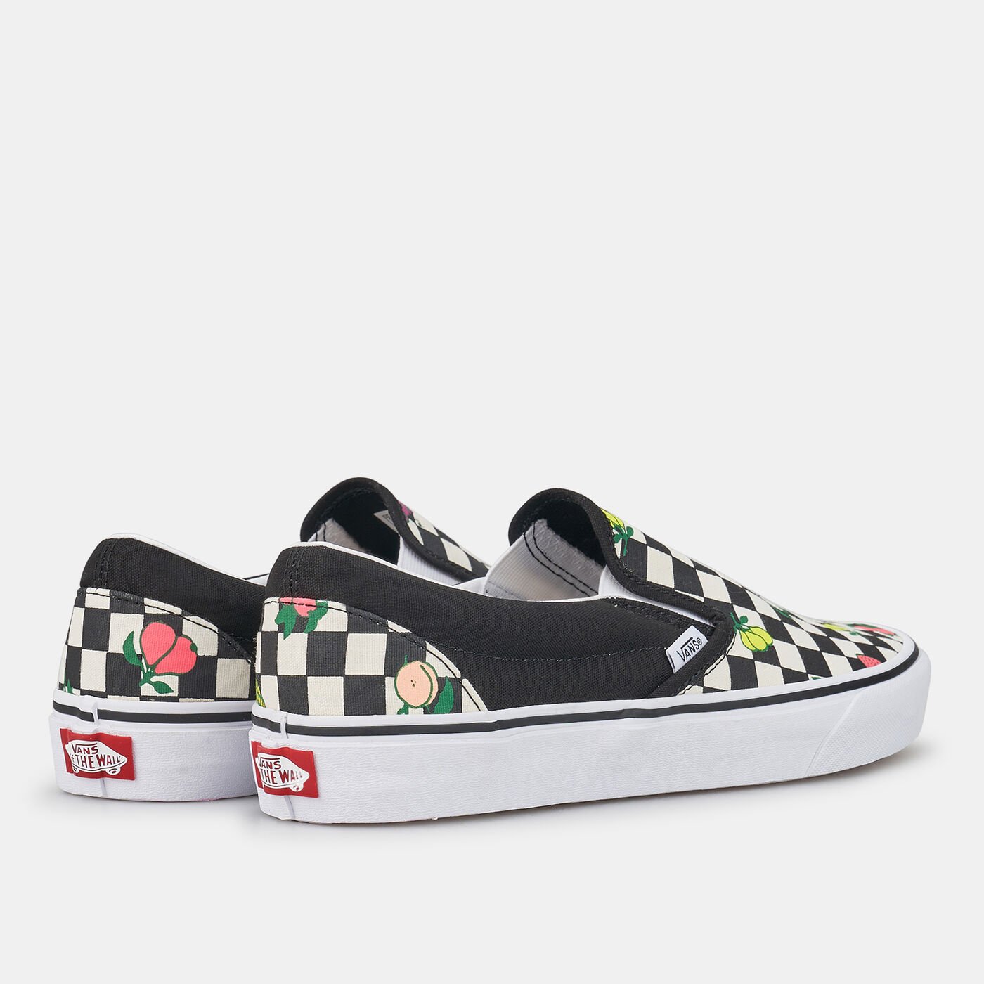 Fruit Checkerboard Classic Slip-On Unisex Shoe