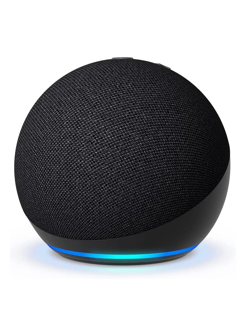 Dot 5th Gen Smart Speaker with vibrant sound and Alexa | Use your voice to control smart home devices, play music or the Quran, and more speaks English & Arabic