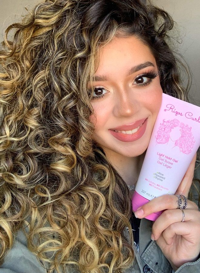 Light Hold Styling Gel For Curly & Wavy Hair, Silicone-Free (8oz)