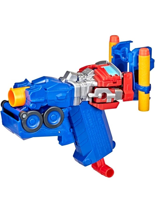 Rise Of The Beasts Movie 2-in-1 Optimus Prime Blaster Powered By Nerf For Ages 6 And Up - 7-inch