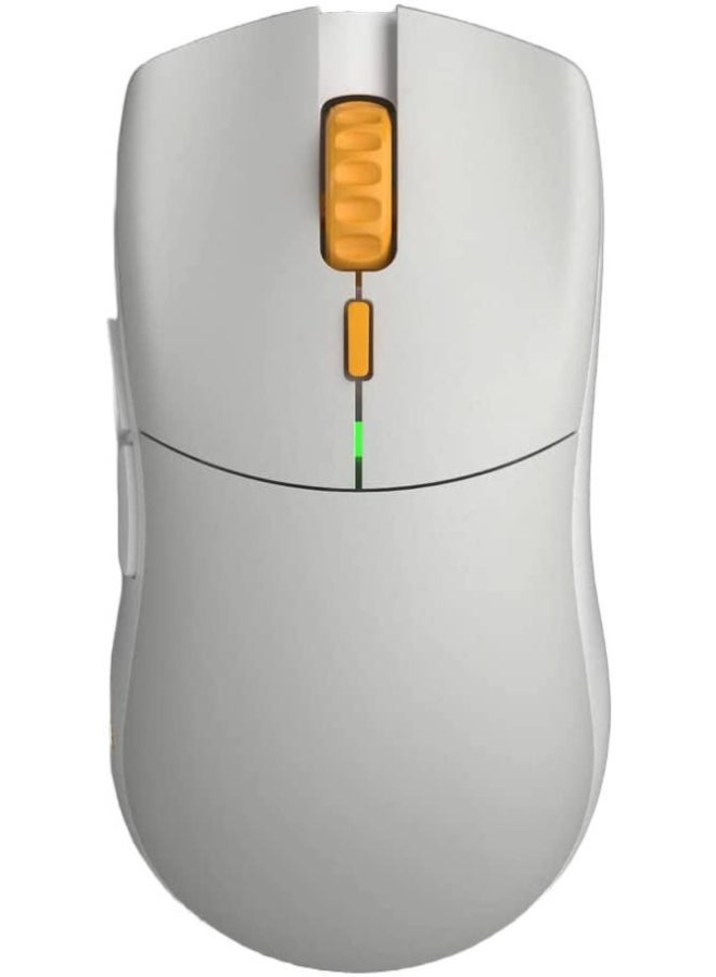 Series One Pro Wireless Lightweight Usb Optical Gaming Mouse, 100-19000 Dpi Range, 6 Total Butons, Up To 84H Of Battery Life, 80 Milion Clicks, Centauri, Gray/Gold-Forge