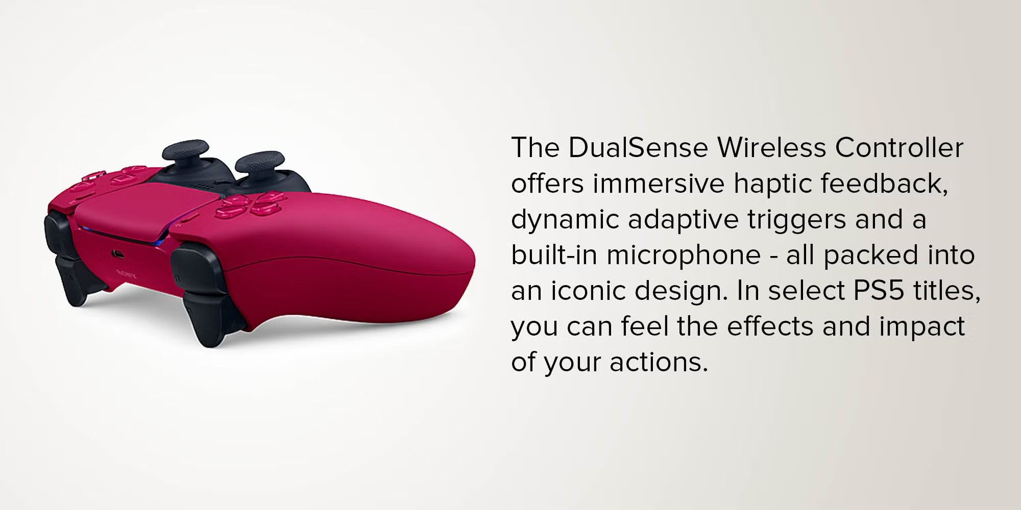 DualSense Wireless Controller for PlayStation 5 Cosmic Red (Official Version)