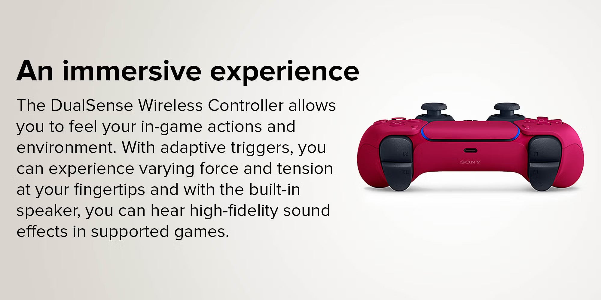 DualSense Wireless Controller for PlayStation 5 Cosmic Red (Official Version)