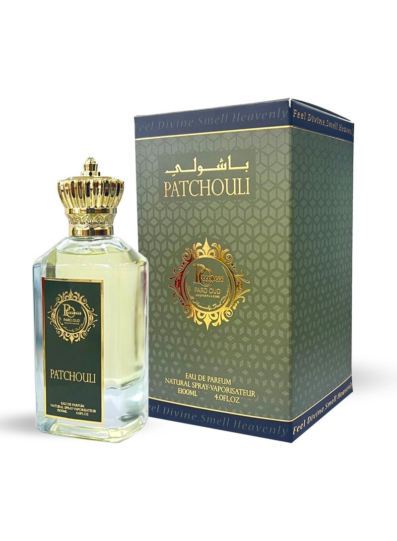 Patchouli I 100ml I EDP I PARO OUD I MADE IN UAE I Luxury Scents I Niche Perfumes I Perfume for Women I Perfume for Men I Perfume for Teens I Perfume for Her I Winter Perfume I Autumn/Winter Collection I Seasonal Perfume I Wedding Perfume I All-day Wear I Long-lasting I Fresh I Oriental I Eau de Parfum I Unisex Perfume I