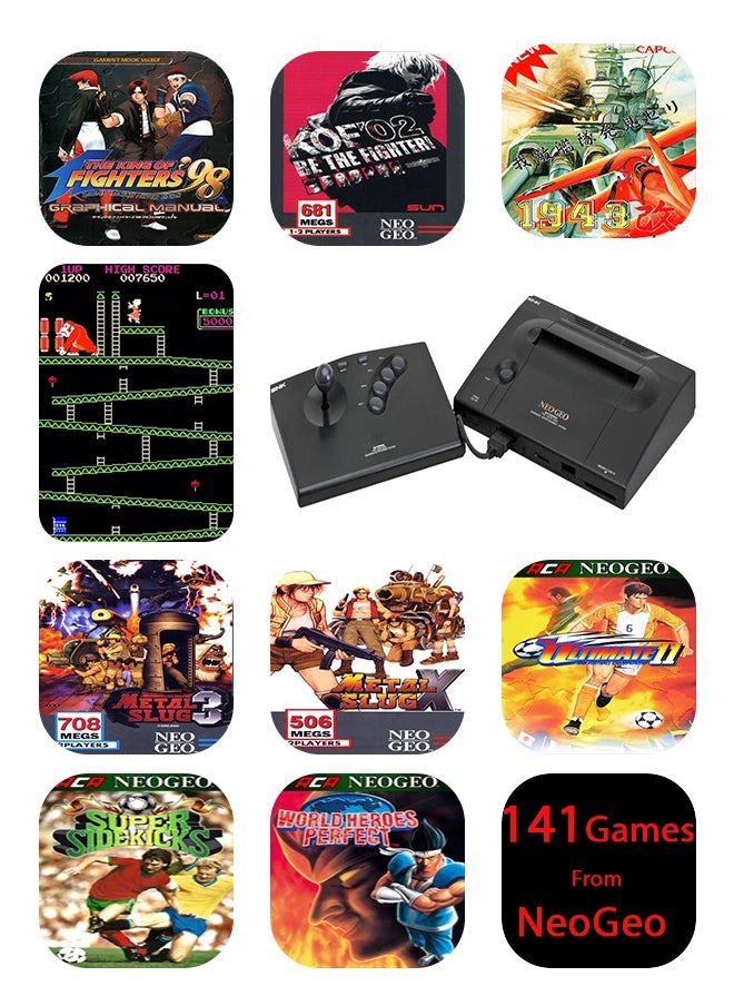 GP PRO Gaming 17 consoles in 1 with more than 5400 games and 10Hrs Standby /PS1 / Vertical Arcade CPS/ NeoGeo/ FBAHACK/ MAME/ GBA/ NES/ SMS/ MD/ GBC/ GB/ PCE/ NGPC/ GE/ WSC/ SNES- transparent