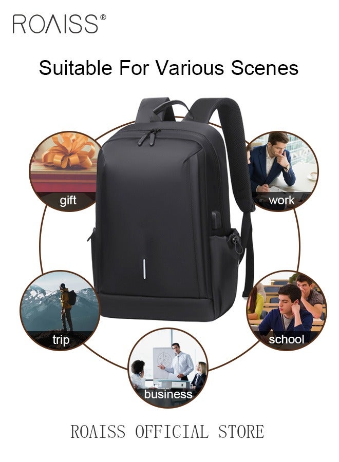 Large Capacity Outdoor Travel Laptop Backpack for Men Casual Double Shoulder Backpack New Fashion Men's Multifunctional Waterproof Daypack Large Capacity Outdoor Travel Laptop