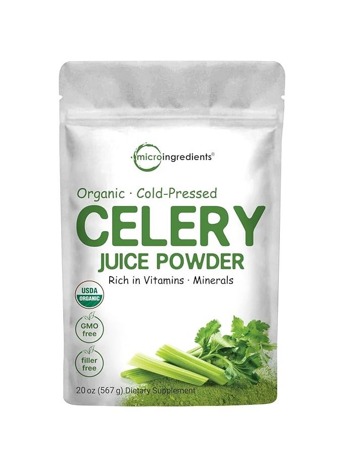 Organic Cold-Pressed Celery Juice Powder 20 oz