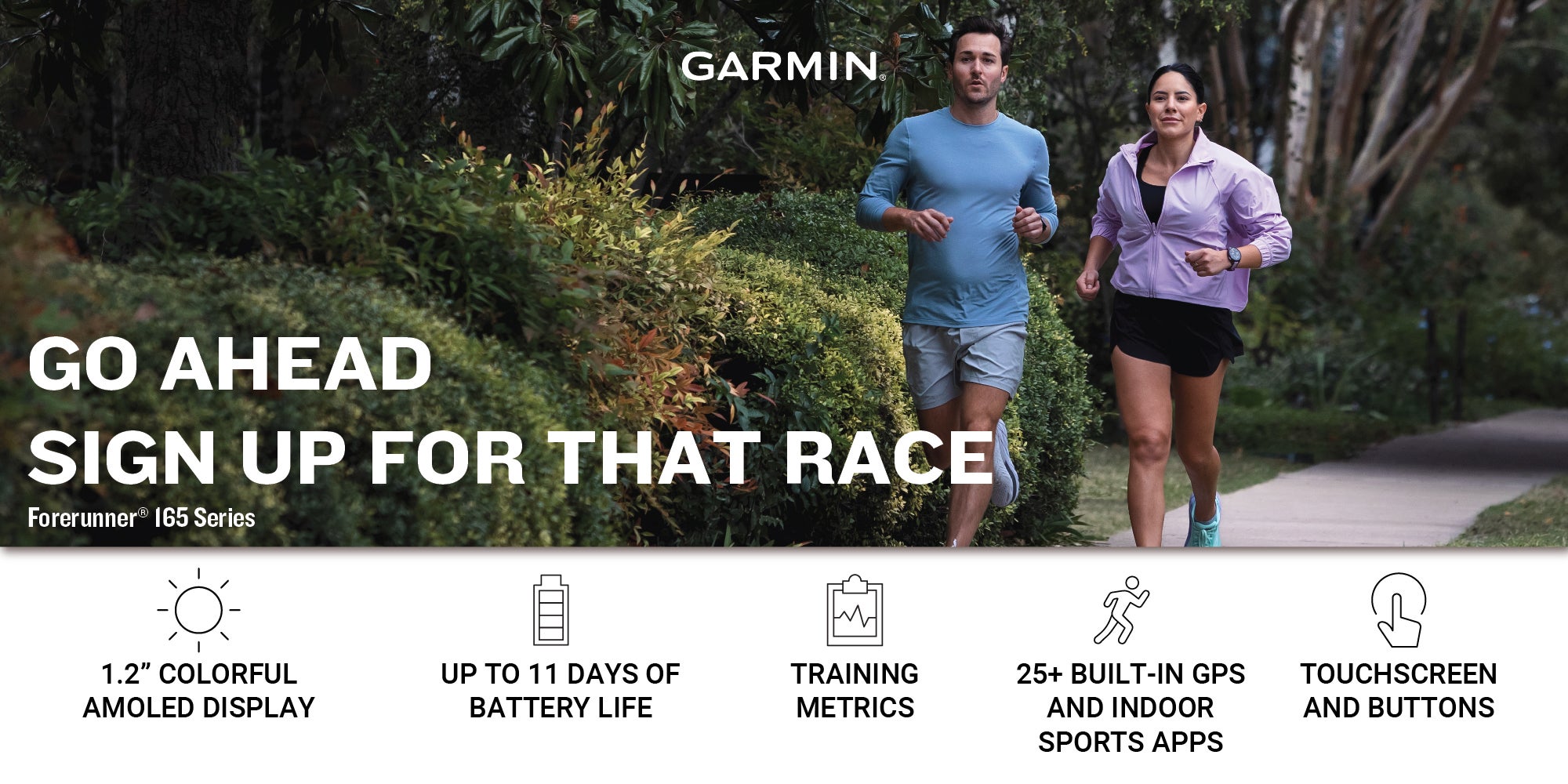 Forerunner 265S  - 42MM - Up To 24 Hours Battery Life in GPS Mode - 1.1