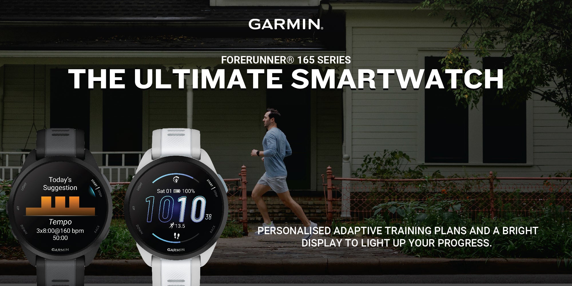Forerunner 265S  - 42MM - Up To 24 Hours Battery Life in GPS Mode - 1.1