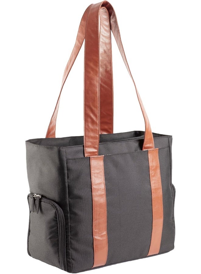 Breast Pump Carryall Tote Bag, Black For Web