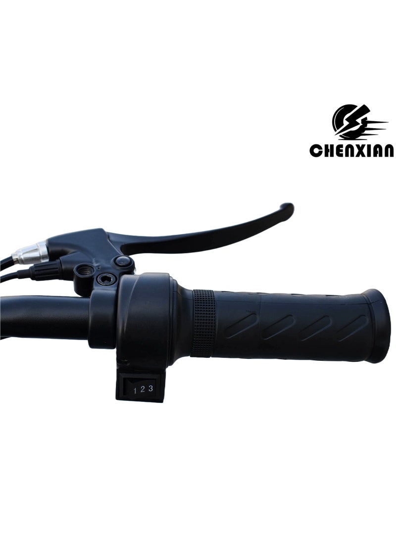 CHENXIAN E-Bike 16 Number with Brushless Motor 350W Motor 40-50 km/h Speed 16-Inch/14-Inch Tires 3 Gears LED Display 4 Shock Absorbers 30-35 km Range Adult Commuter & Off-Road Bike