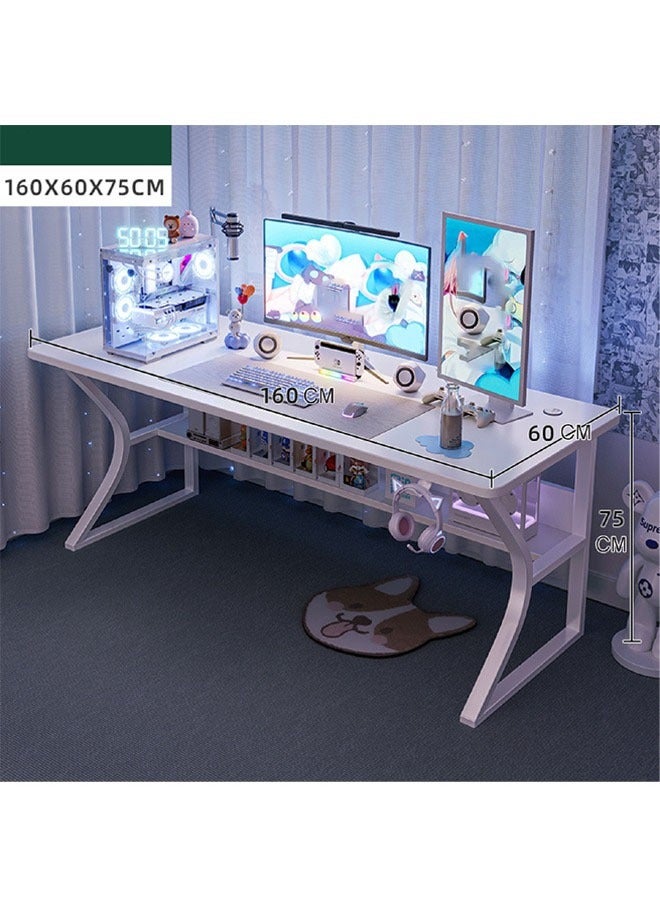 Computer and Multifunction Table Home Office Workstation 160 cm