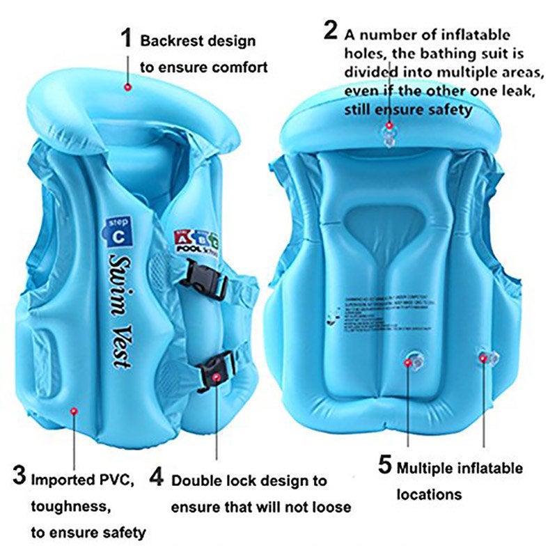 Inflatable Swimsuit Vest S
