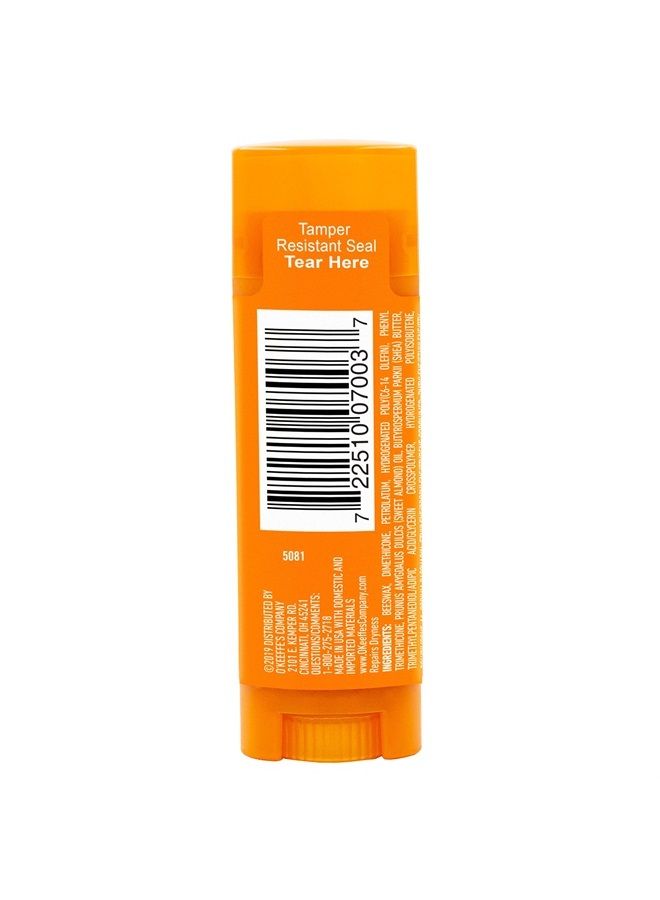 Unscented Lip Repair Lip Balm for Dry, Cracked Lips, Stick, Twin Pack