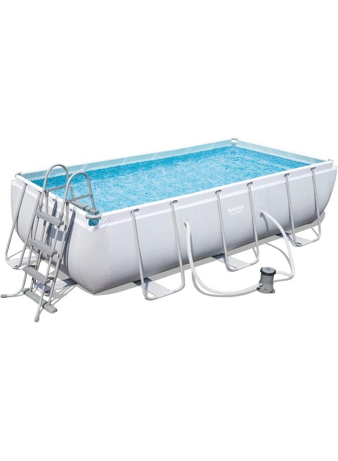 Bestway Pool Set Power Steel 412x201x122Cm 137cm 137cm