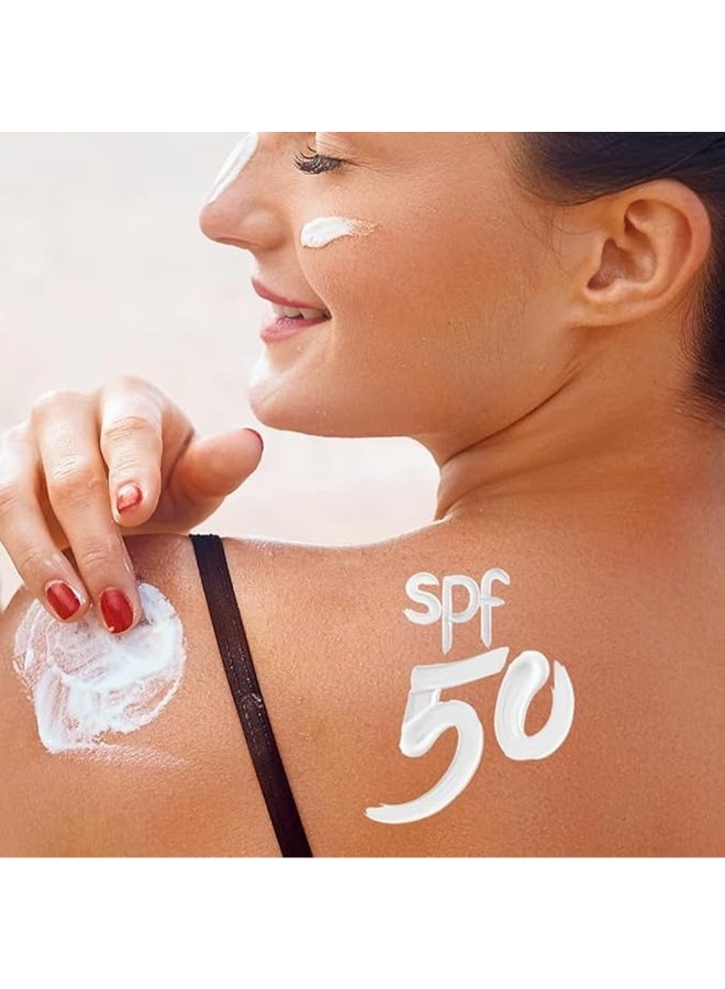 Eveline Cosmetics Whitening Sun Protection Face Cream, With Spf 50 & Skin Dna Protection 50ml