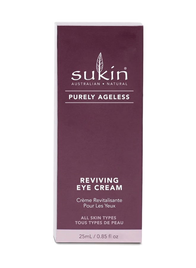 Sukin Purely Ageless Reviving Eye Cream, For All Skin Types, 25Ml 25ml