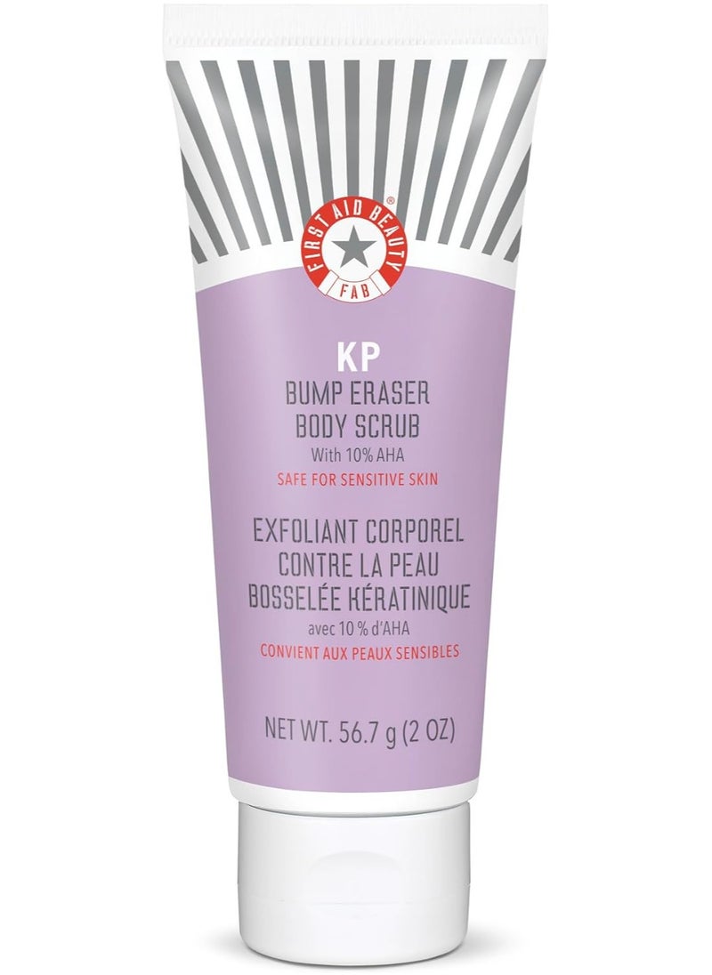 KP Bump Eraser Body Scrub with 10% AHA - 2 oz