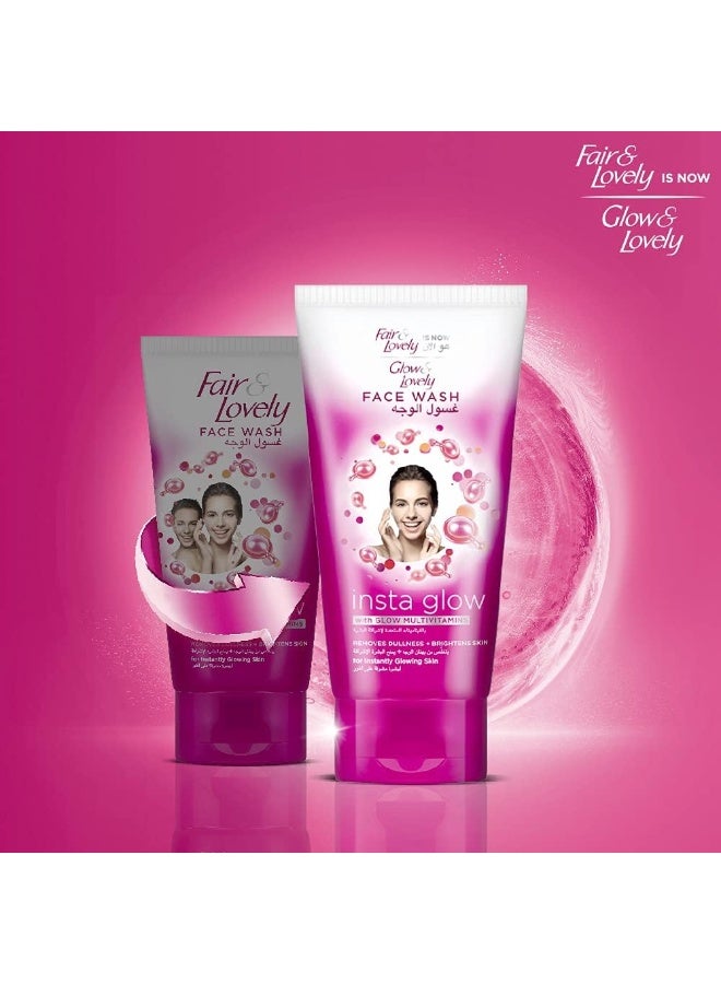 Instant Glow Face Wash Multicolour 2x150ml
