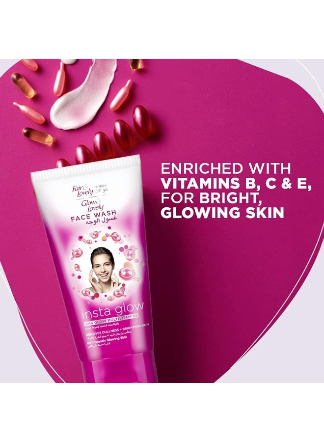 Instant Glow Face Wash Multicolour 2x150ml