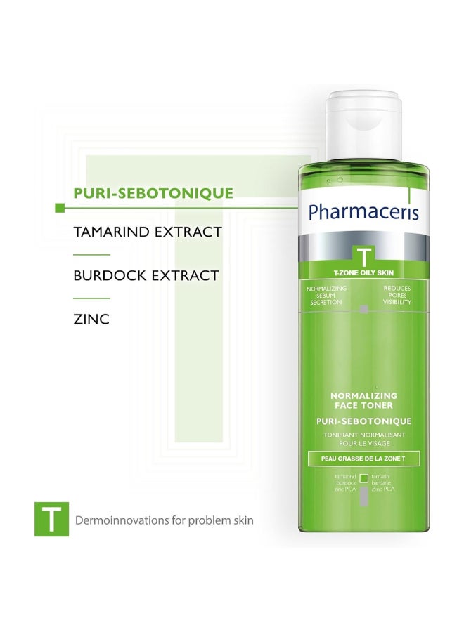 Pharmaceris T-Zone Oily Skin Normalizing Sebum Secretion Reduces Pores Visibility 200ml
