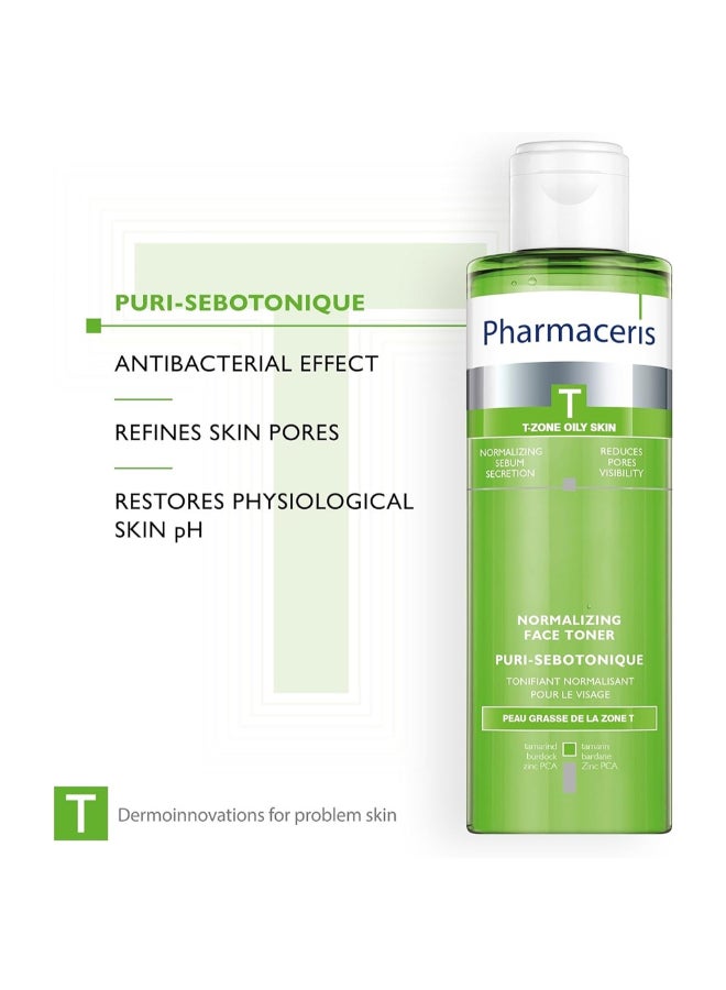 Pharmaceris T-Zone Oily Skin Normalizing Sebum Secretion Reduces Pores Visibility 200ml