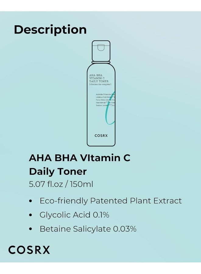 Refresh Aha Bha Vitamin C Daily Toner 150ml