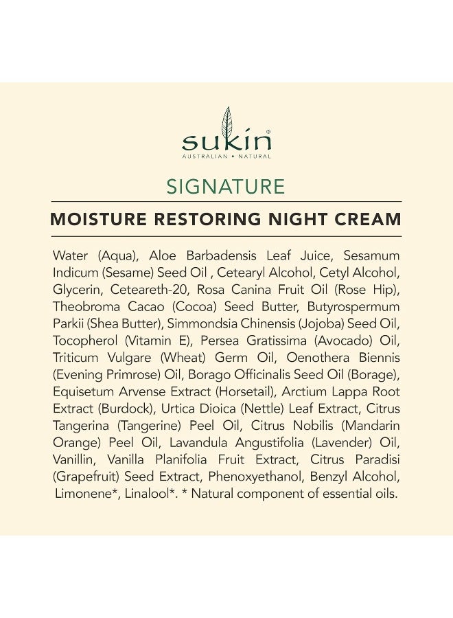 Moisture Restoring Night Cream Multicolour 120ml
