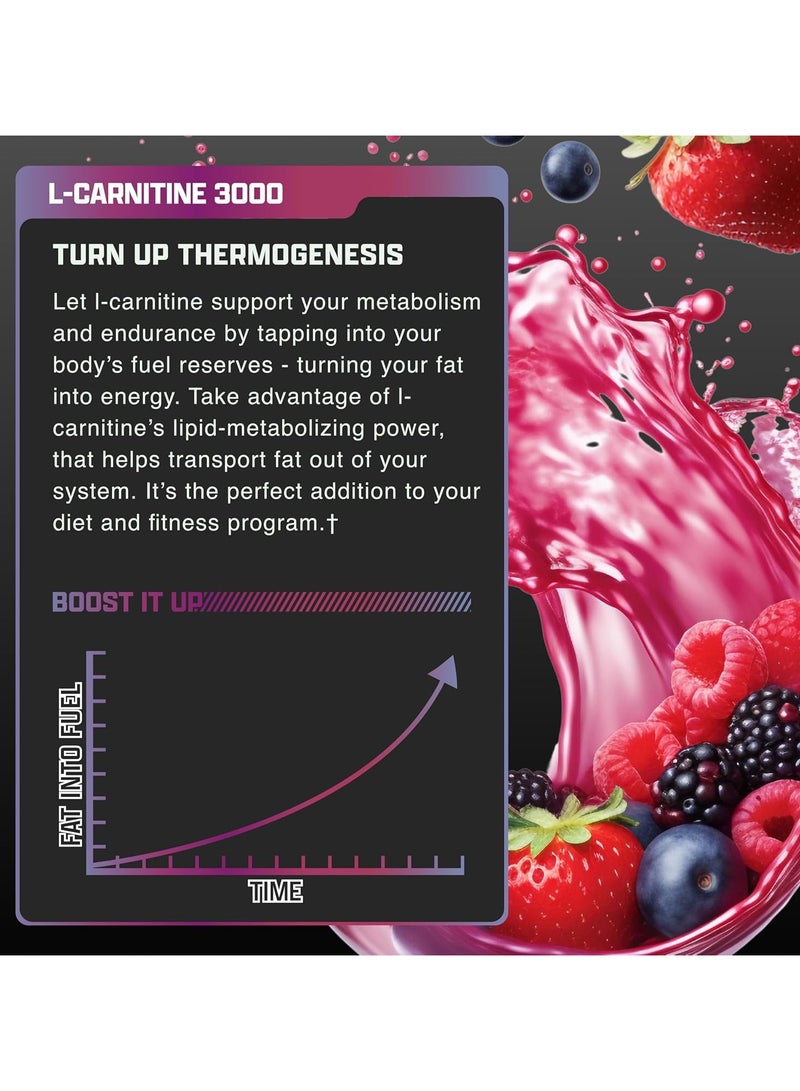 Carnitine Liquid 3000 Berry Blast 465ml