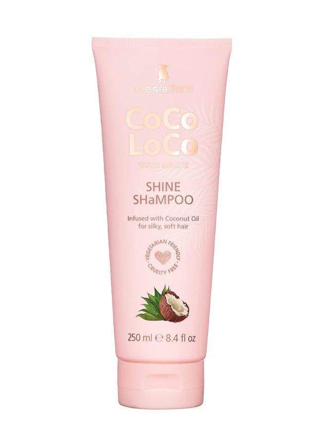 Coco Loco And Agave Shine Shampoo, Infused With Coconut Oil 250ml