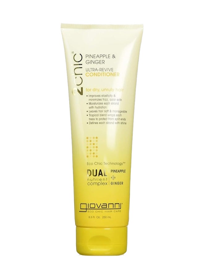 Giovanni 2Chic Ultra-Revive Conditioner, Infused With Pineapple & Ginger 250ml