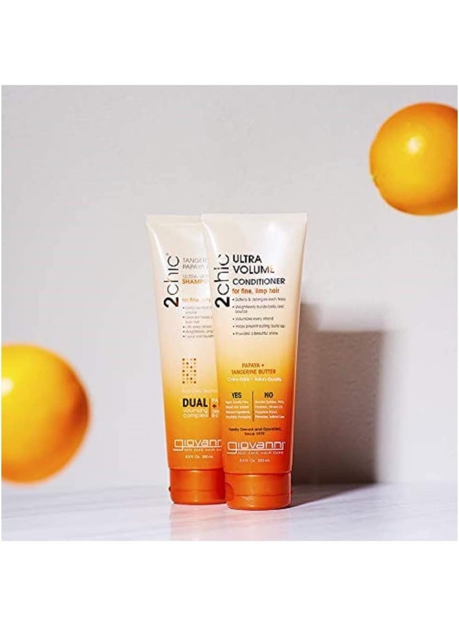 2Chic Ultra Volume Conditioner Tangerine Butter + Papaya 250ml