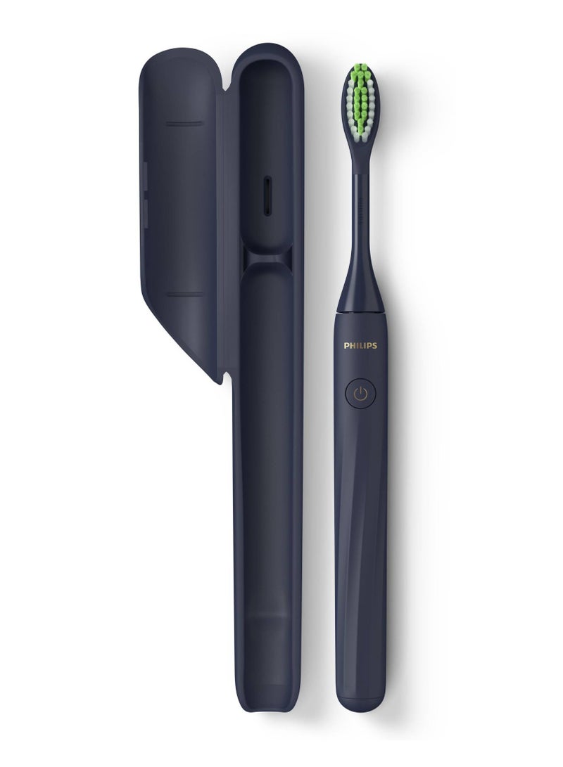 Philips One by Sonicare Battery Toothbrush, Midnight Blue, HY1100/04