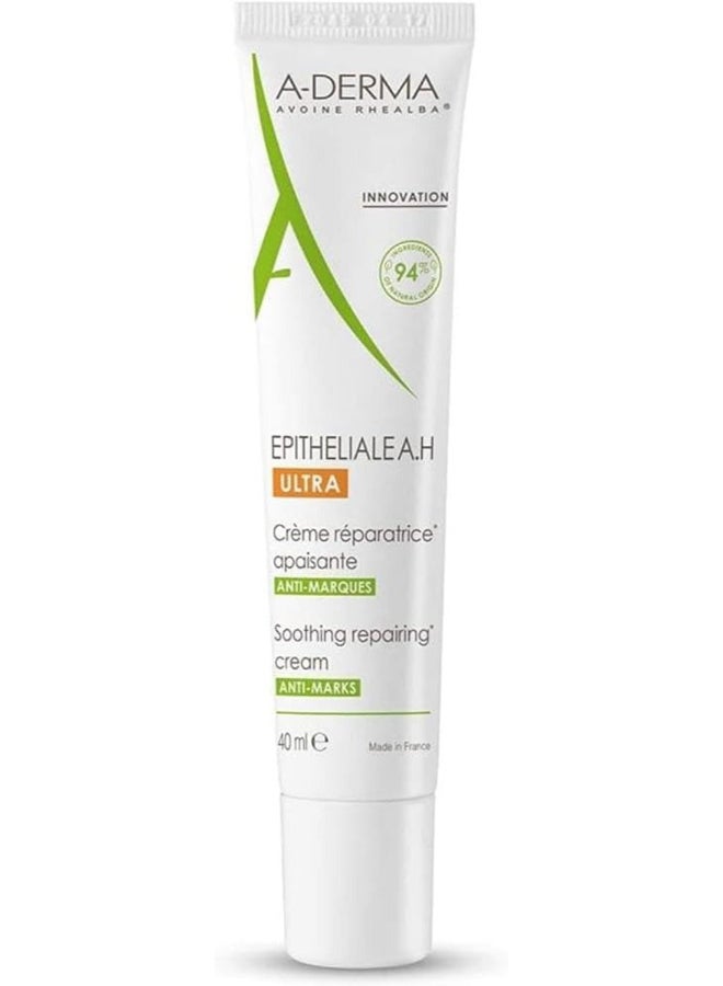 Epitheliale A.H Ultra Soothing Repairing Cream, Anti-Marks 40ml