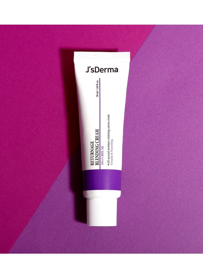 Moisturizing Anti-Aging Cream with Hyaluronic Acid for Hydrated Skin Returnage Blending Cream 50ml