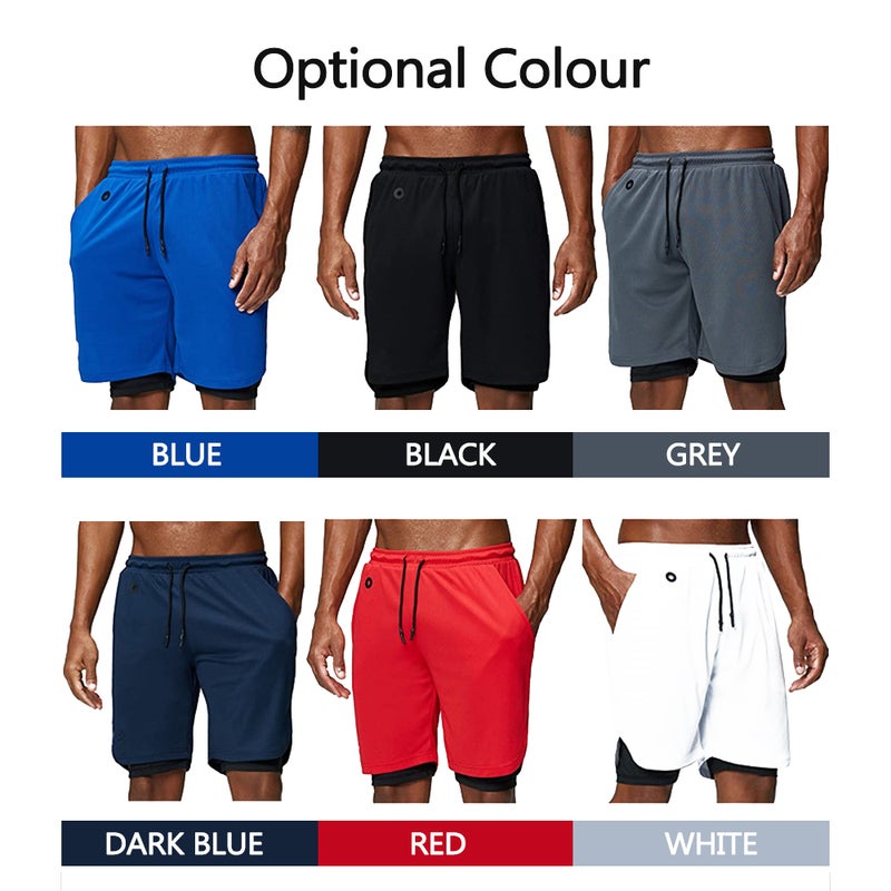 2-In-1 Athletic Shorts XL