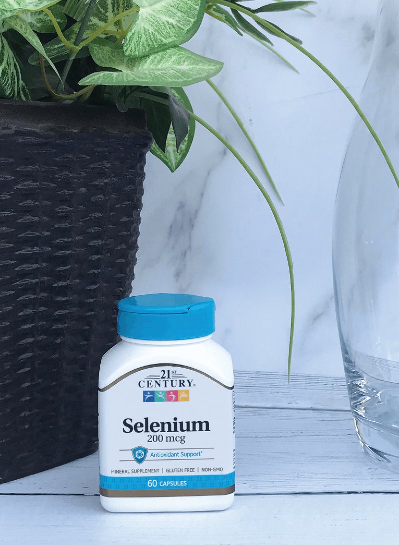 Selenium 200mcg - 60 Capsules