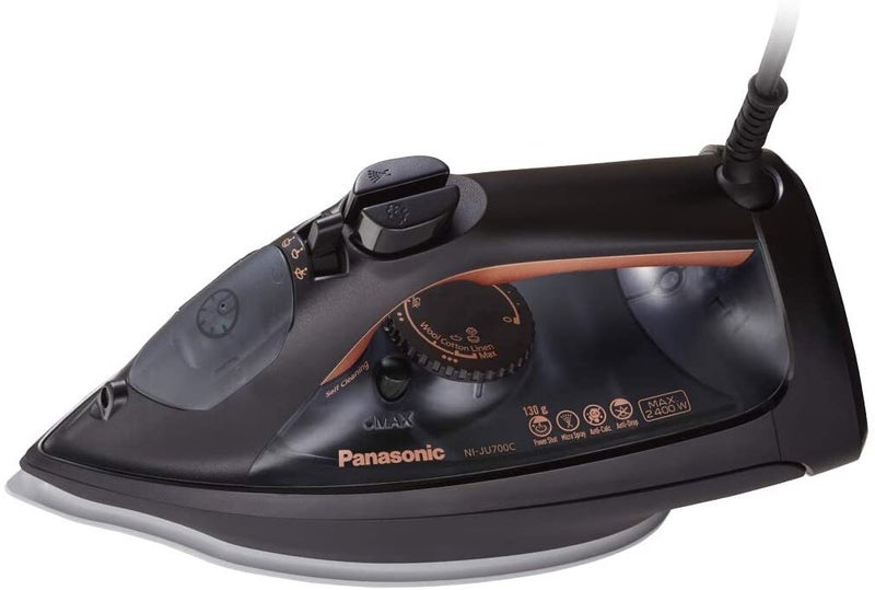 Steam Iron 2400 W NIJU700 Black/Rose Gold