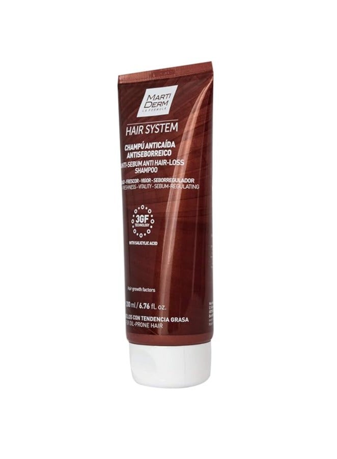 Hair System 3GF Champú Antiseborréico - 200ml