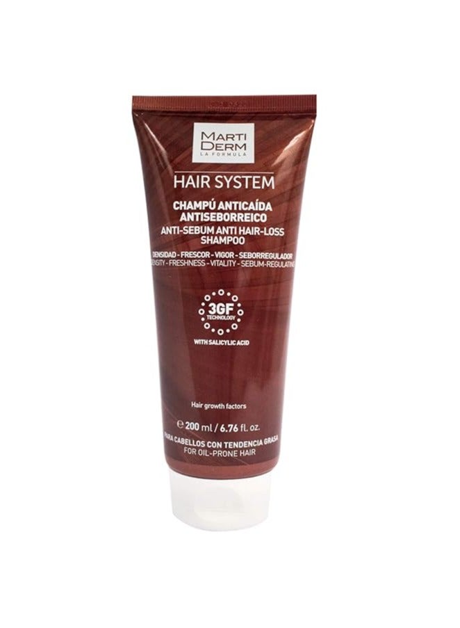 Hair System 3GF Champú Antiseborréico - 200ml