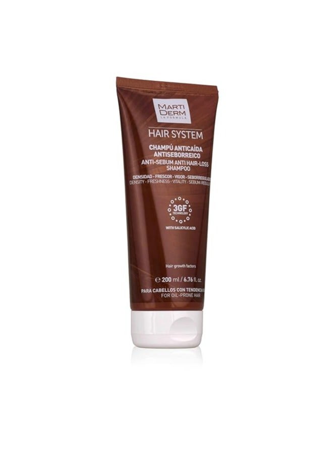 Hair System 3GF Champú Antiseborréico - 200ml