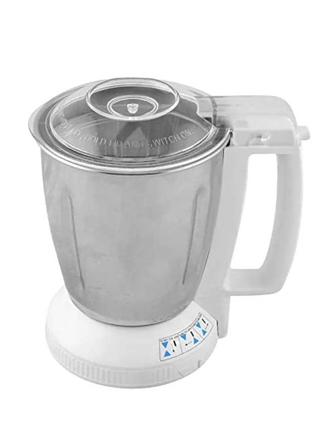 Powerful Mixer Grinder, 2 Stainless Steel Jars, Compact And Versatile For Everyday Kitchen Use 1 L 1000 W MX-AC210S White