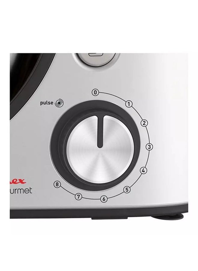 Kitchen Machine | Masterchef Gourmet Kitchen Machine | Silver | Stainless Steel/Plastic | 2 Years Warranty 1100 W QA513D27 Black/Silver