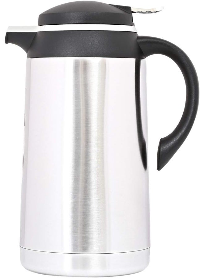 Stainless Steel Regal Flask 1.9L Silver/Black