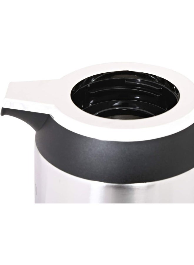 Stainless Steel Regal Flask 1.9L Silver/Black