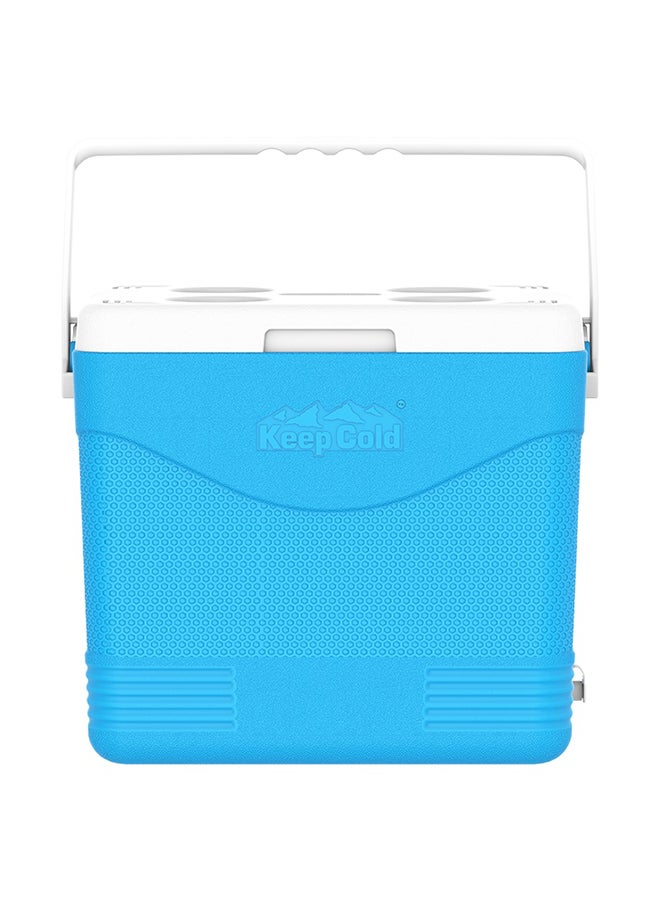 Keep Cold Plastic Picnic Icebox 24 Liter - Blue Blue 24.0Liters